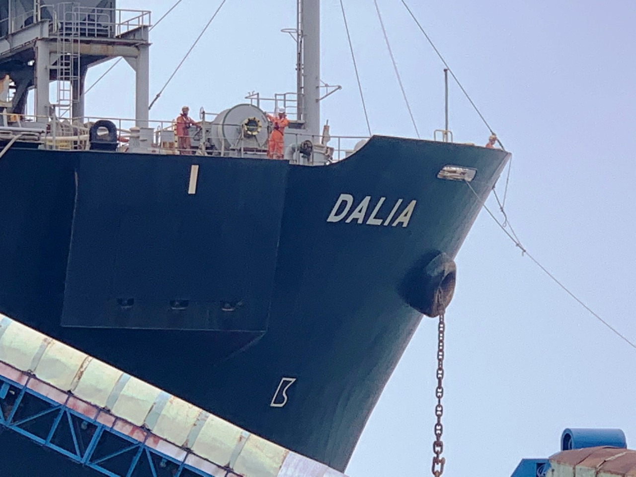 M/V Dalia at Chan May port